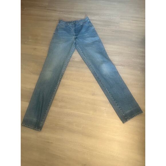 Vintage Jewell’s Classic Bottoms Jean size 13 western cowgirl USA made 100cotton - Picture 1 of 10